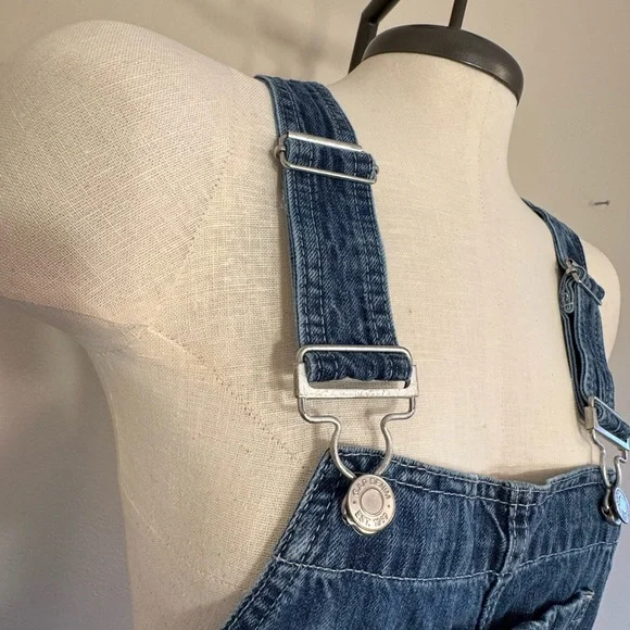 Gap Denim Bib Overalls Adjustable Size XS - Picture 5 of 16